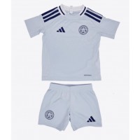 Camiseta Leicester City Tercera Equipación Replica 2024-25 para niños mangas cortas (+ Pantalones cortos)